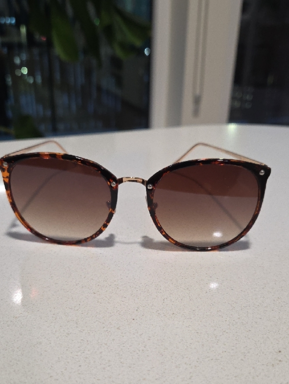 Tortoiseshell Brown Women's Sunglasses